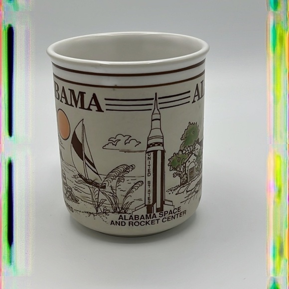 ALABAMA VISITOR VINTAGE MUG - Picture 2 of 6